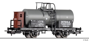 Tillig 77043 - H0 - Kesselwagen PETROLA Zürich, CFR, Ep. II